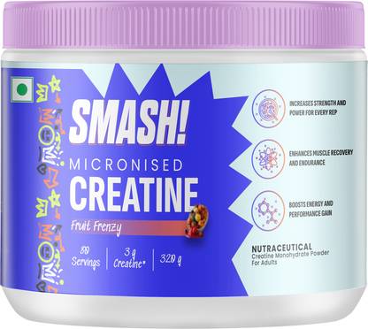 Smash Micronised Creatine Monohydrate Powder Creatine