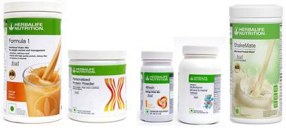HERBALIFE FORMULA1ORANGE PROTIEN 200 G AFRESH ENERGY DRINK GINGER 50 +SHAKEMATE 500 +F2 Plant-Based Protein