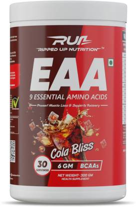 Ripped Up Nutrition EAAS - ESSENTIAL AMINO ACIDS COLA BLISS 300GM EAA (Essential Amino Acids)
