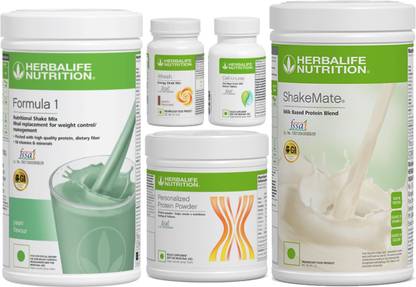 Herbalife Nutrition Formula 1 Shake Afresh Energy Drink Protein 200 g Shakemate Cell u loss Tablets Protein Shake