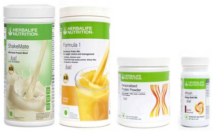 HERBALIFE FORMULA1 MANGO PROTIEN POWDER200GSHAKEMATE 500 GRAM AFRESH ELAICHI 50 GRAM Protein Shake