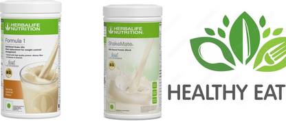 HERBALIFE F-1 BANANA,SHAKEMATE Protein Shake