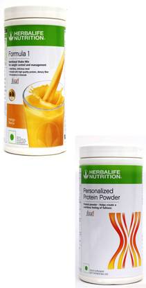 HERBALIFE Formula1 Shake Mango Flavor With Personalized Protein Powder 400 Gram Plant-Based Protein