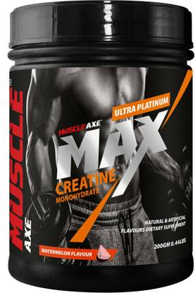 MUSCLE – AXE MAX Creatine Monohydrate Boosts Athletic Performance | Fuels Muscles Creatine