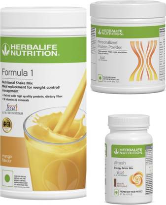 HERBALIFE F1 SHAKE Mango , PP Powder 200 G , Afresh - Eilachi Protein Shake