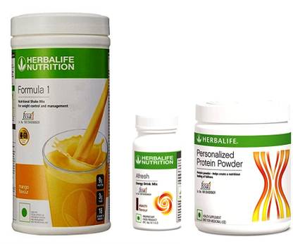 Herbalife Nutrition FORMULA 1SHAKE MANGO &PROTIEN POWDER 200 G AFRESH ENERGY DRINK ELAICHI Protein Shake