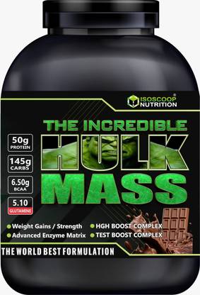 iso scoop nutrition HULK MASS Weight Gainers/Mass Gainers