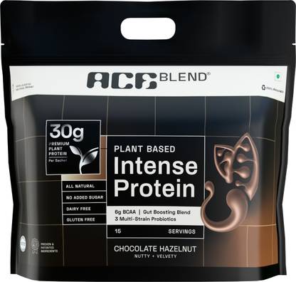 Ace Blend INTENSE, 30G A-Grade Vegan Plant Protein Powder for Men & Women Plant-Based Protein
