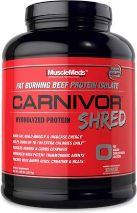 MUSCLE MEDS Carnivor Shred - Hydrolyzed Protein Isolate Chocolate Flavour 2kg BCAA