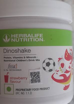 HERBALIFE Dinoshake strawberry flavour Protein Blends