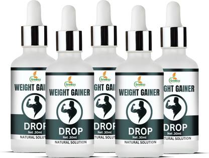grinbizz Weight Gainer Drop Easy Way To Increase Body Weight/Muscle Gainer/Boost Stamina Weight Gainers/Mass Gainers