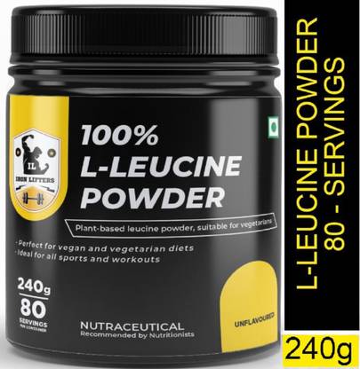 IRON LIFTERS L-Leucine Powder Intra Workout Supplement For Muscle Building BCAA