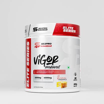 Sezpro Nutrition Vigor Pre Workout | 300mg Caffeine | 200mg Theanine Pre Workout