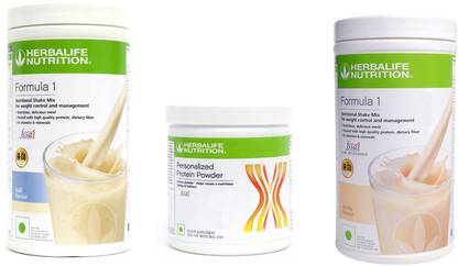 HERBALIFE Formula 1 Shake Kulfi & Vanilla Flavor With Protein Powder 200 Gram Protein Shake