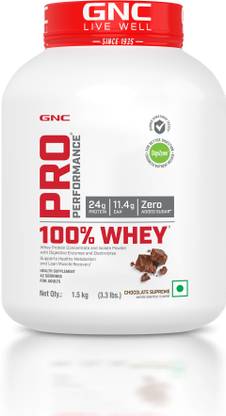 GNC Pro Performance 100% Whey Protein Powder Whey Protein