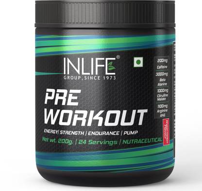 INLIFE Pre-Workout Supplement Energy Drink Pre Workout