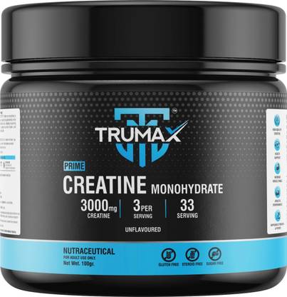 TRUMAX Prime Creatine Monohydrate Powder | Supports Lean Muscle Building & Recovery Creatine