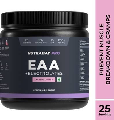 Nutrabay Pro EAAs with Electrolytes - EAA (Essential Amino Acids)