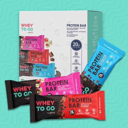 Whey To Go By Gianis Whey To GO Protein Bars Assorted Box Protein Bars