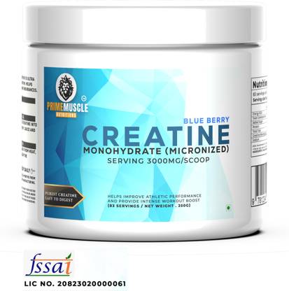 Primemuscle Nutritions Blueberry creatine 250g Creatine