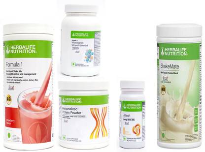 HERBALIFE FORMULA1STRAWBERRY500PROTIEN200AFRESH ENERGY DRINK GINGER 50 SHAKEMATE 500 F 2 Protein Shake
