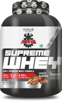 vogue Wellness Whey Protein Powder Supplements With DigeZyme Whey Protein