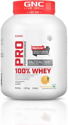 GNC Pro Performance 100% Whey Protein Powder Whey Protein