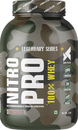 Bigflex Nitro Pro Performance 40 Servings 26g Protein 3g Creatine + Added Test Boosters Whey Protein