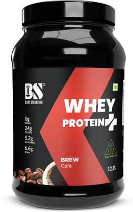 BODY SENSATION Whey Protein+ (Red Velvet, 2.2 lbs) Whey Protein