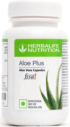 HERBALIFE ALOE PLUS ALOE VERA CAPSULES (60 No, UNFLAVOURED)