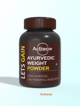 ACTIWOW Lets Gain Designed to Fit Vegetarian Lifestyles Weight Gainers/Mass Gainers