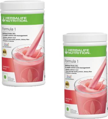 HERBALIFE Formula 1 Shake for Weight Loss (Pack of 2) Nutrition Bars