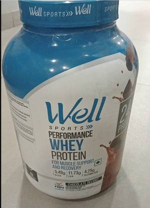 Modicare well sports whey protein(HL2082 chocolate)2kg - pack 1 Whey Protein