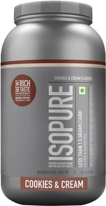 Isopure Isolate Powder with Vitamins for Immune Support Whey Protein