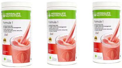 Herbalife Nutrition FORMULA 1SHAKE STRAWBERRY 3 PIECESI Protein Shake