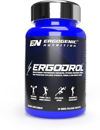 EN ERGOGENIC NUTRITION ERGODROL | LEAN MUSCLE BUILDING FORMULA | For Strength, Size & Dense Muscle Weight Gainers/Mass Gainers