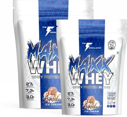 THE FORMULATOR Maxx Whey Protein Blend|Muscle Building|Recovery|24g Protein|6.6g BCAA Whey Protein
