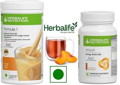 HERBALIFE Orange Cinnamon Protein Shake