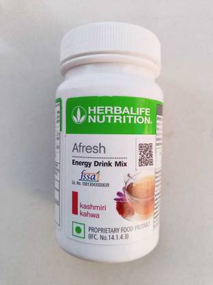 HERBALIFE AFRESH ENERGY DRINK MIX - KASHMIRI KHAWA FLAVOR (50GM) Energy Bars