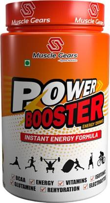 Muscle Gears POWER BOSSTER ENERGY DRINK Energy Bars