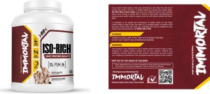 immortal ISO-RICH Isolate Protein Whey Protein