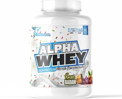 THE FORMULATOR Alpha Whey | 24g Protein | 0mg Cholesterol | Low Sugar | High Aminos | Enzymes Whey Protein