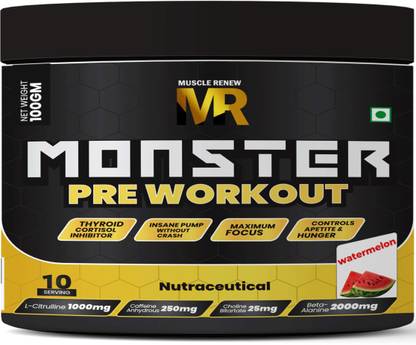 MUSCLE RENEW Monster pre workout Boost performance Pre Workout
