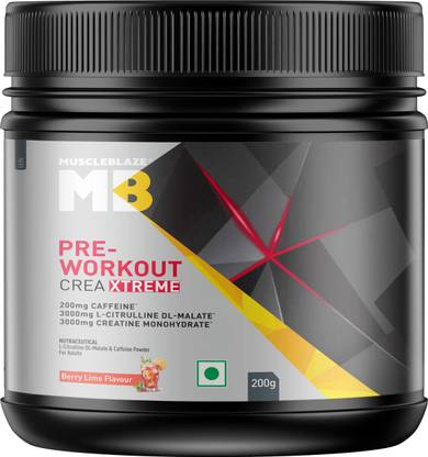 MUSCLEBLAZE Pre Workout Crea-Xtreme with 3000mg Creatine Monohydrate Pre Workout