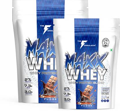 THE FORMULATOR Maxx Whey Protein Blend|Muscle Building|Recovery|24g Protein|6.6g BCAA Whey Protein
