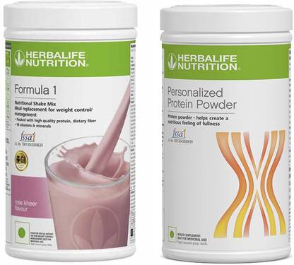HERBALIFE Formula 1 Rose Kheer With Personalized Protein Powder Plant-Based Protein