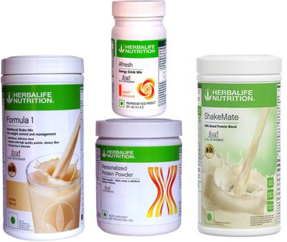 HERBALIFE FORMULA 1 PROTIEN 200 AFRESH ENERGY DRINK PEACH SHAKEMATE MILK 500 Protein Shake