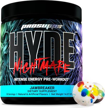 PROSUPPS Hyde Nightmare Preworkout-Energy Drink Powder(Energy,Focus,Strength & Hydration) Pre Workout