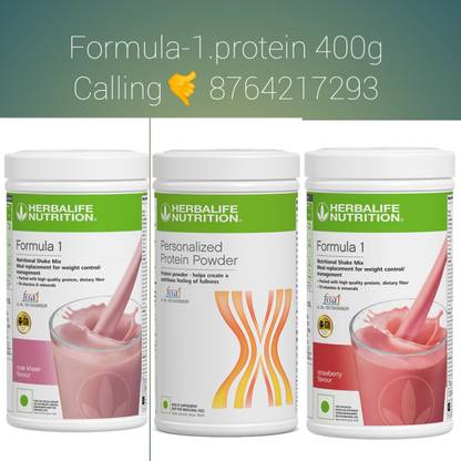 Herbalife Nutrition FORMULA-1 SHAKE 2 ' ALL FLAVER PROTEIN POWDER -400 g Protein Shake