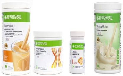 HERBALIFE FORMULA1ORANGE 500 G PROTIEN 200 G ENERGY DRINK CINNAMON 50 G SHAKEMATE 500 G Protein Shake